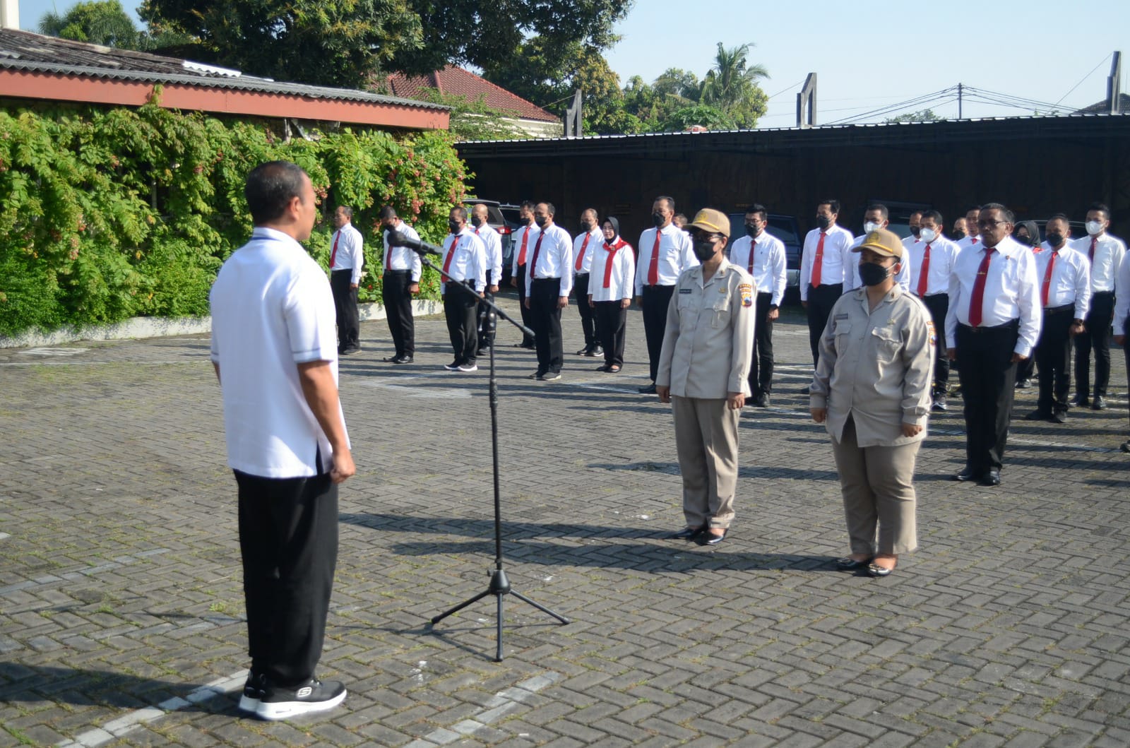 Dua Personel PNS Naik Pangkat Ini Pesan Dirreskrimsus Polda Jateng