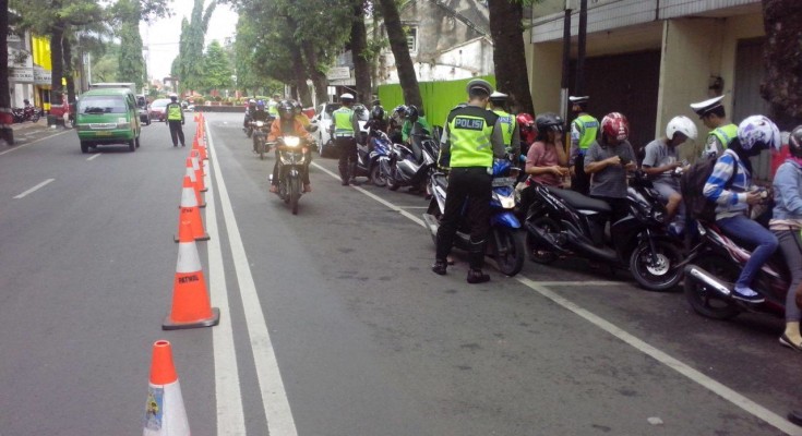 Razia Kepolisian Polres Kudus