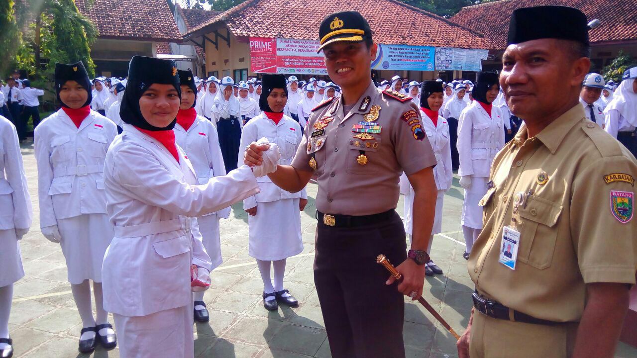 Kapolres Batang ingatkan bahaya narkoba didepan ratusan pelajar