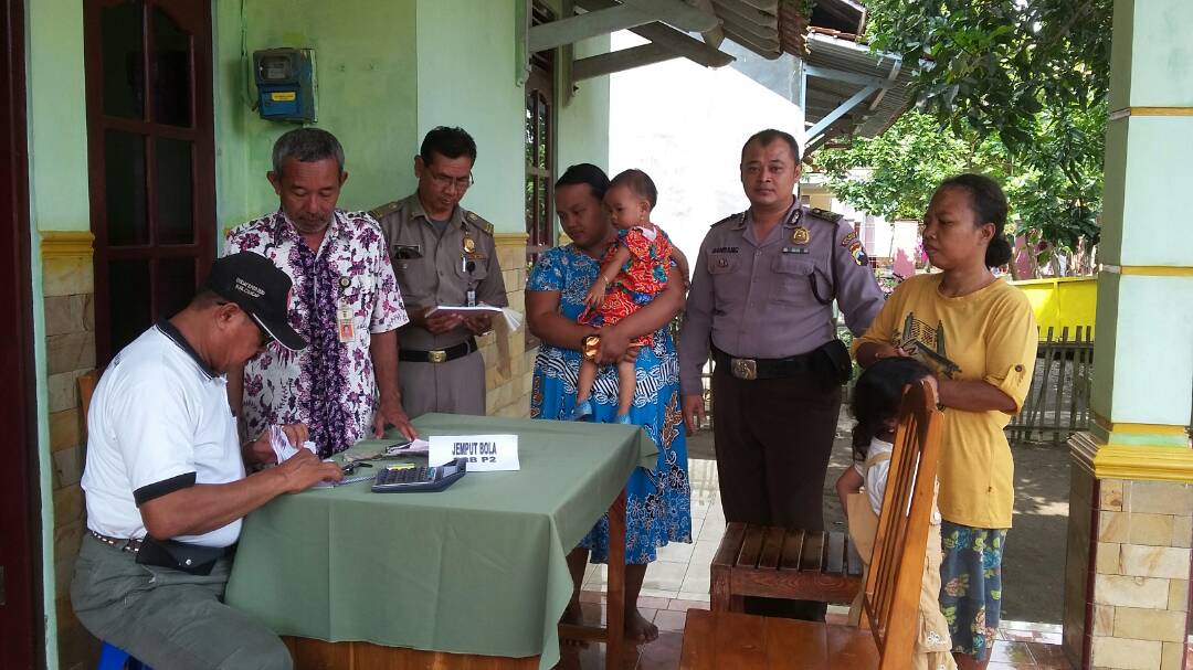 Bhabinkamtibmas Polsek Cilacap Utara Hadiri Kegiatan Jemput Bola PBB P2