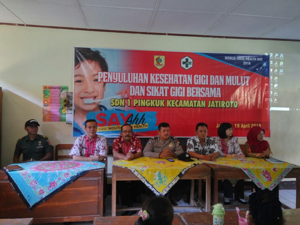 Peringati Hari Kesehatan Gigi Dan Mulut Sedunia Polsek Jatiroto Lakukan Penyuluhan Tribrata News Jawa Tengah