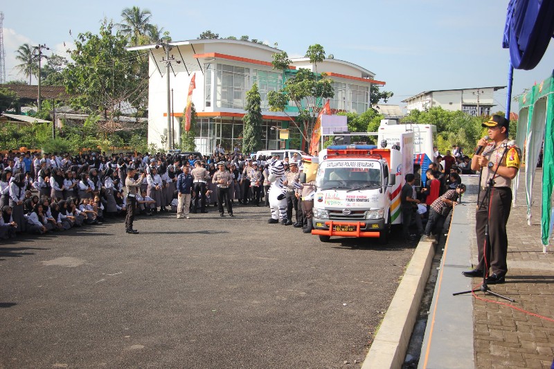 Gelora Millennial Road Safety Festival Di Smk Negeri Bawen