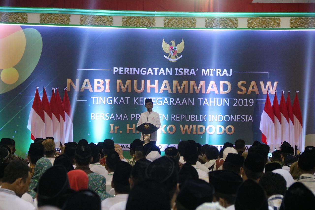 Peringati Isra Mi Raj Presiden Ri Sampaikan Pentingnya Persatuan Dan Kesatuan Tribrata News Jawa Tengah