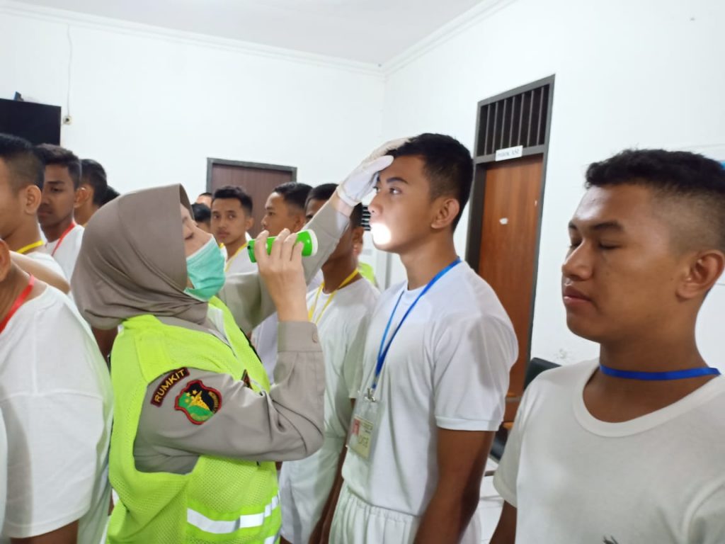 Peserta Seleksi Penerimaan Calon Taruna Akpol Hari Ini Ikuti Pemeriksaan Kesehatan Tahap I