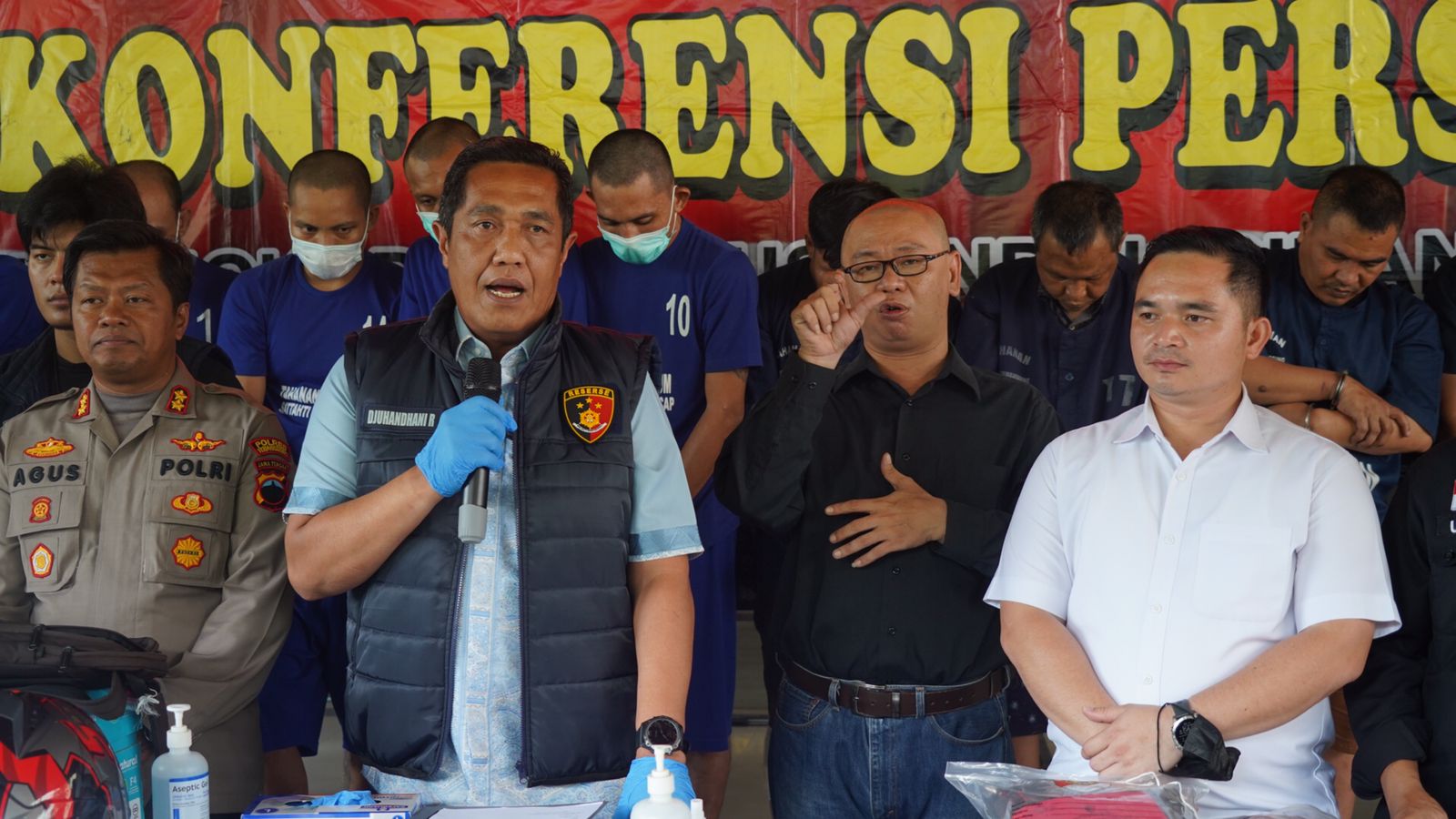 Polda Jateng Bekuk 2 Komplotan Pecah Kaca Mobil Lintas Propinsi, 11 Pelaku Diamankan