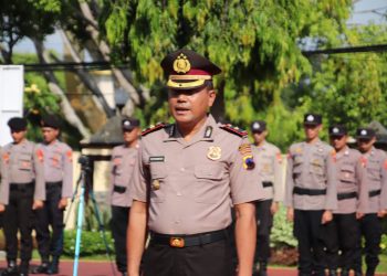 Kompol Edi Yuliantoro Selaku Kasat Samapta Polres Pekalongan Dapatkan Kenaikan Pangkat Pengabdian
