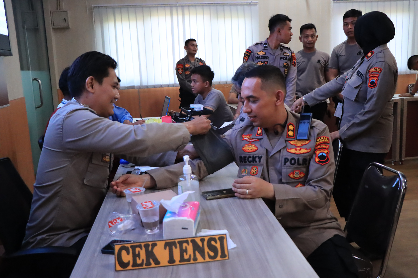 Bhakti Kesehatan Donor Darah Polres Pekalongan Kota Menyambut Hari ...