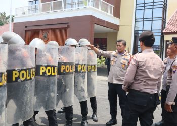 Jelang Pemilu 2024, Polres Blora Intensifkan Pelatihan Dalmas