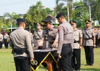 Sertijab Upaya Peningkatan Kinerja di Polres Batang