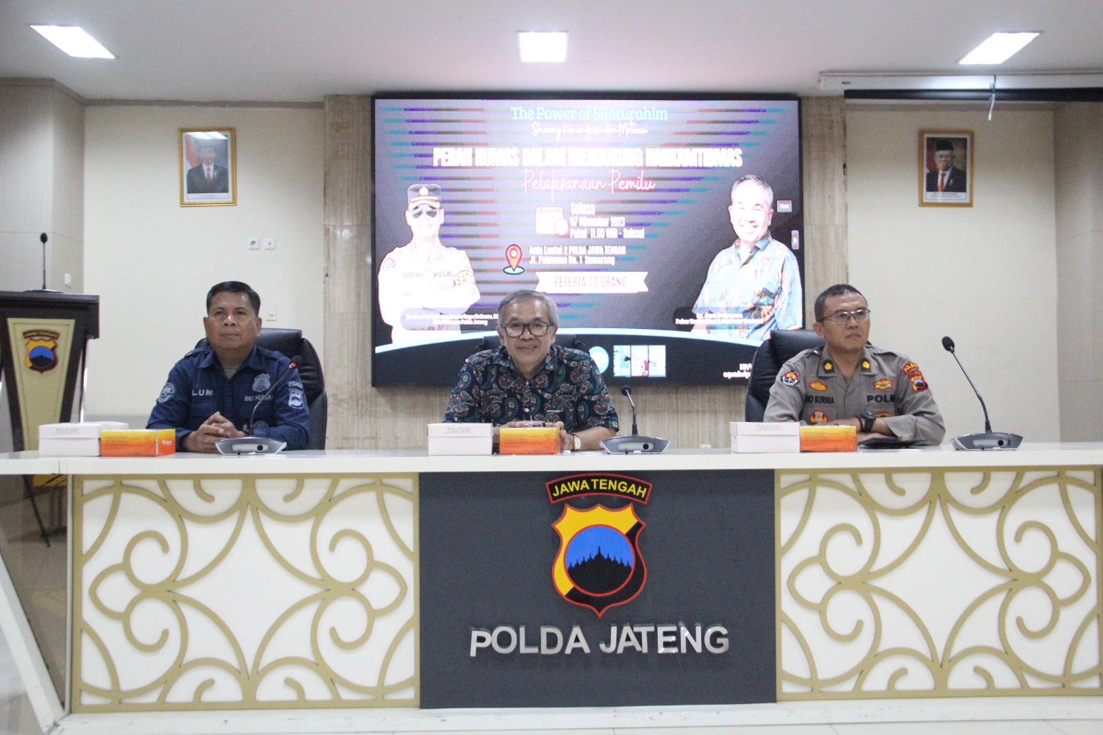 Bidhumas Polda Jateng Gandeng Pakar Komunikasi Dan Motivator Nasional ...