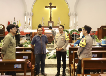 Pastikan Keamanan Misa Natal, Kapolda Jateng Kembali Kunjungi Sejumlah Gereja di Kota Semarang