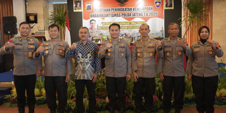 Ditbinmas Polda Jateng Gelar Pelatihan Bhabinkamtibmas Digital