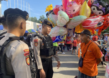 Polres Purbalingga Gelar Patroli Anti-Premanisme di Kawasan GOR Goentoer Darjono