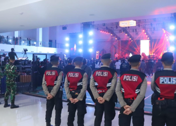 Polisi Amankan Pertunjukan Konser Musik Moro-Moro Fest Vol. 1