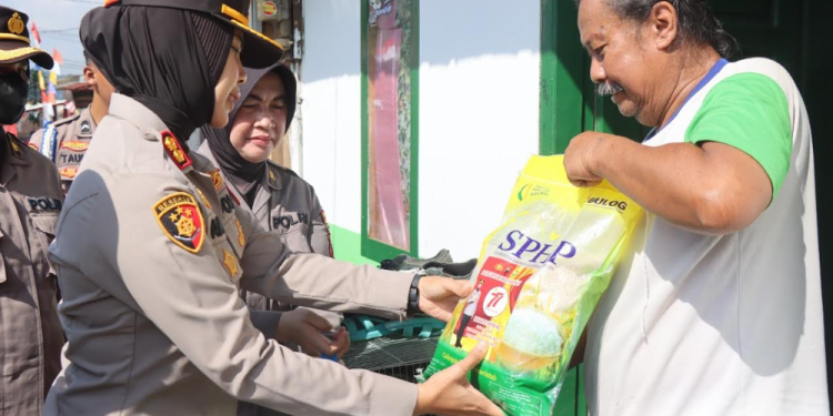 Polres Magelang Kota Gelar Bhakti Sosial dalam Rangka HUT Polwan ke-77