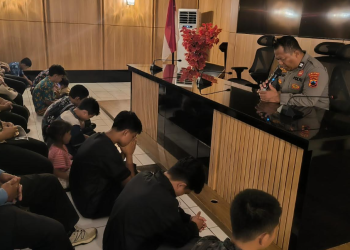 Pelaku Unras Anarkis Dapat Pembinaan Psikologi di Polres Purbalingga