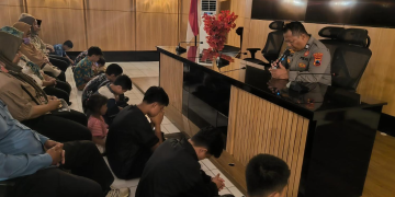 Pelaku Unras Anarkis Dapat Pembinaan Psikologi di Polres Purbalingga