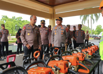Polda Jateng Asistensi Tanggap Bencana di Pekalongan, Dua Polres Dilatih Penggunaan Aplikasi DORS