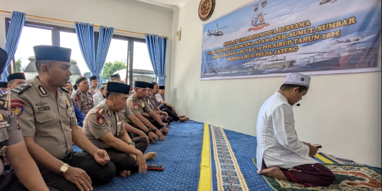 Kegiatan Shalat Ghaib Dan Doa Istighosah Dalam Rangka HUT Polairud Ke-75 Tahun 2025