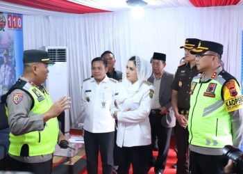 Bupati dan Kapolres Pekalongan Keliling Pos Pam hingga Gereja, Pastikan Natal Aman